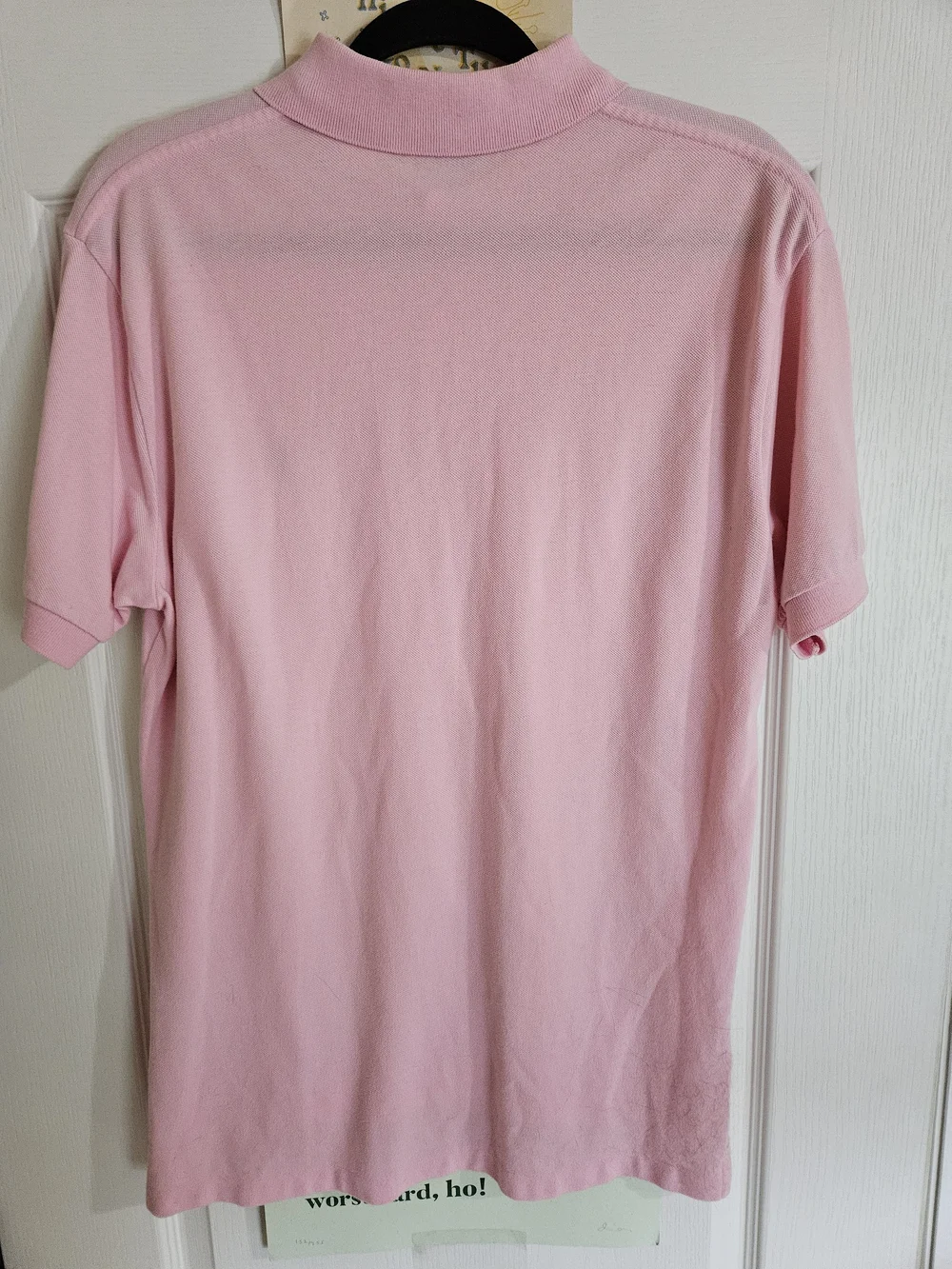 Polo by Ralph Lauren Pink Short-Sleeve Polo with Navy Pony